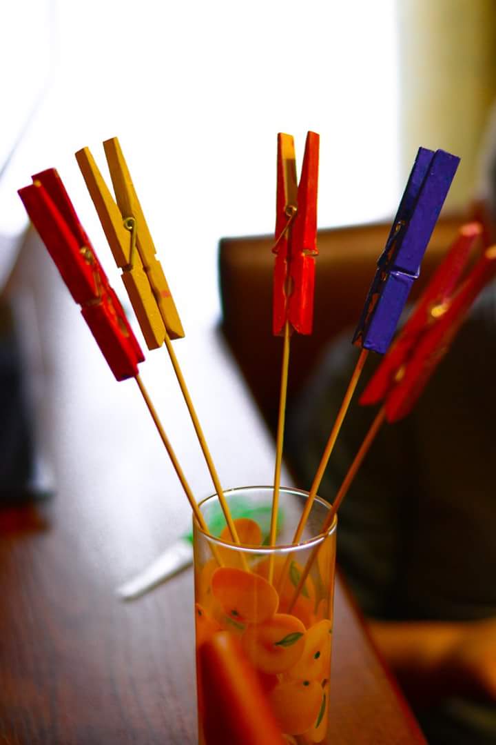 Мастер-класс "Подделки из прищепок"