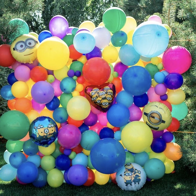 Оформление шарами, шар-сюрприз, пиньята